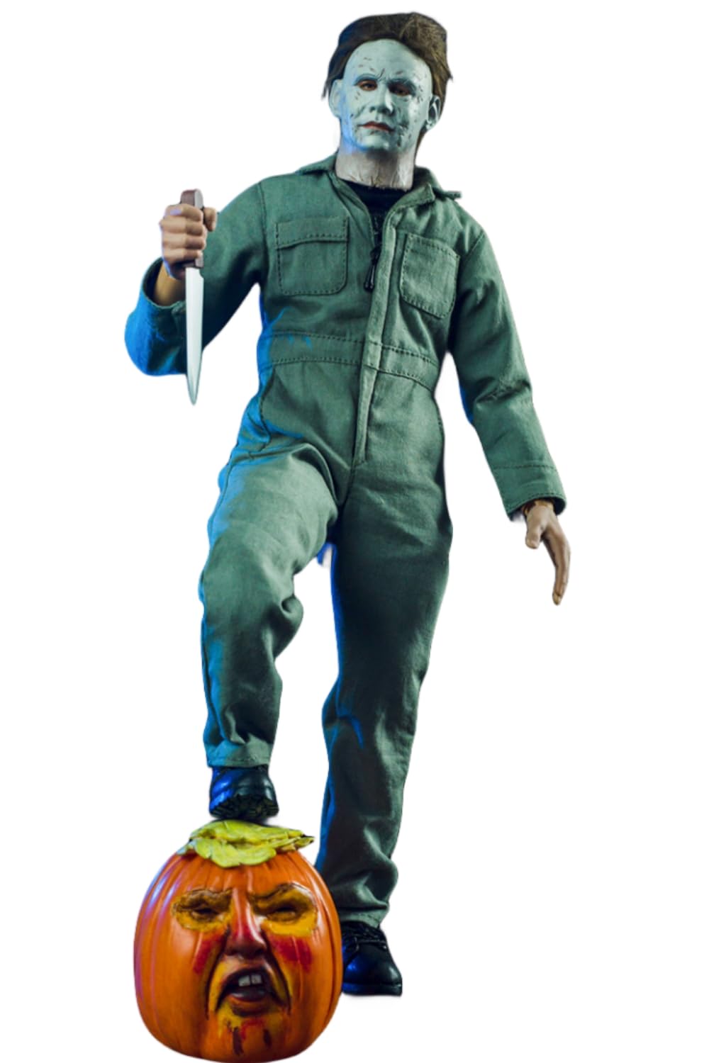 HiPlay BBK Collectible Figure Full Set: Halloween Night Killer Mike, 1:6 Scale Miniature Action Figurine BBK009