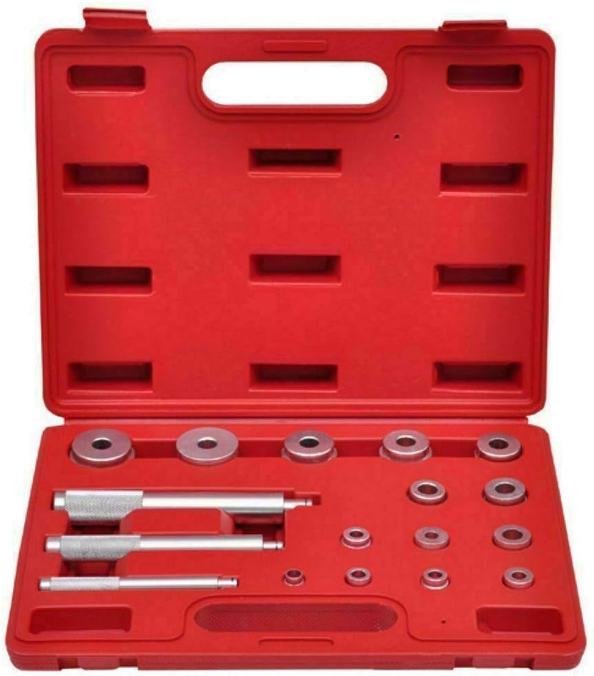 17 PC Metric Bushing Driver Set Components Remove Install Bushings 10mm to 42mm,Jikkolumlukka
