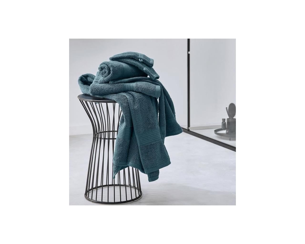 TODAY Maxi Bath Towel 90 x 150 cm 100% Cotton Peacock Design, 90x150 cm - Image 2