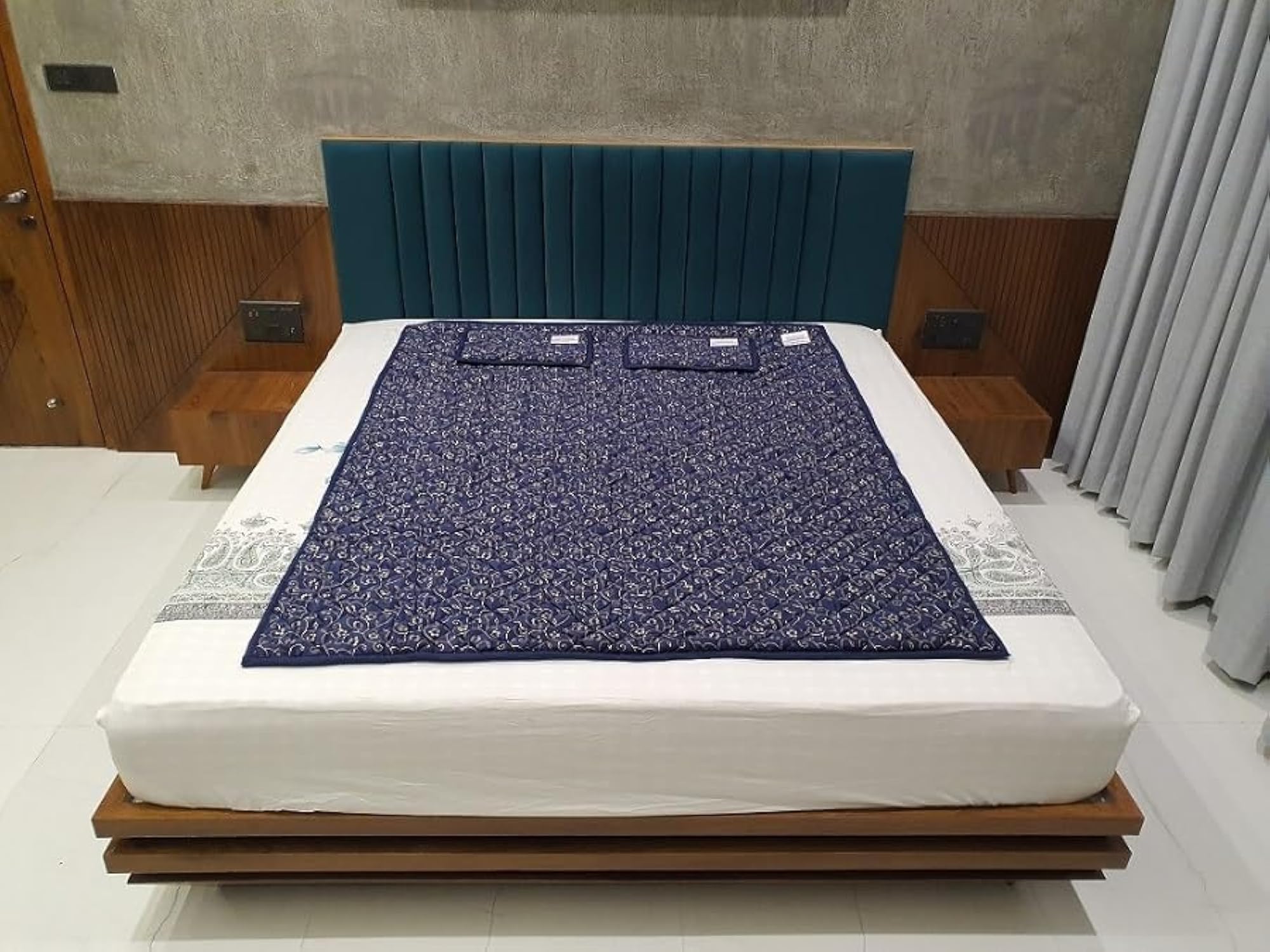 BIO Energy Magnetic Field Sleeping Therapy Mattress Topper with 2 Pillow Pads
