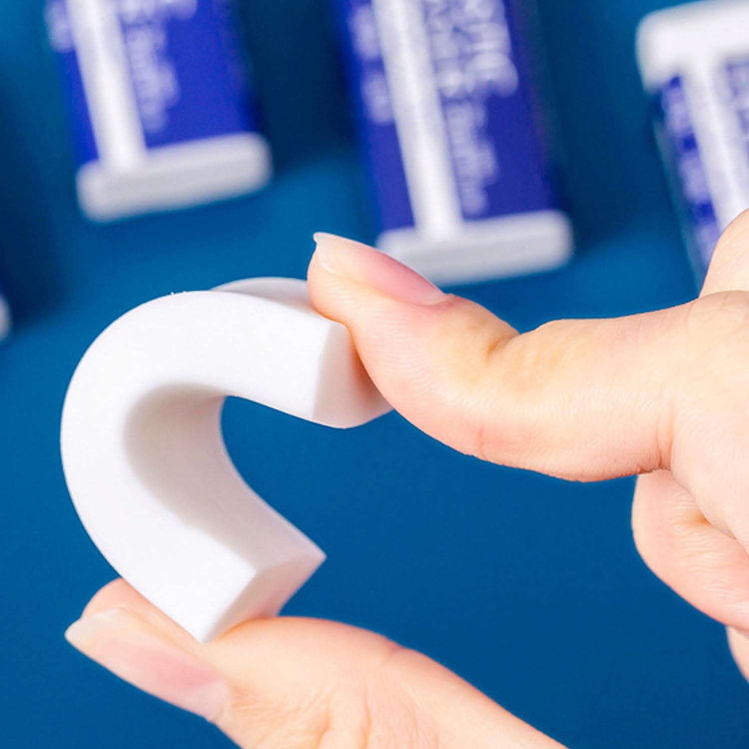 Amazon.co.jp: Dreamm (ドリーム) ホワイト 長方形 ゴム製 鉛筆