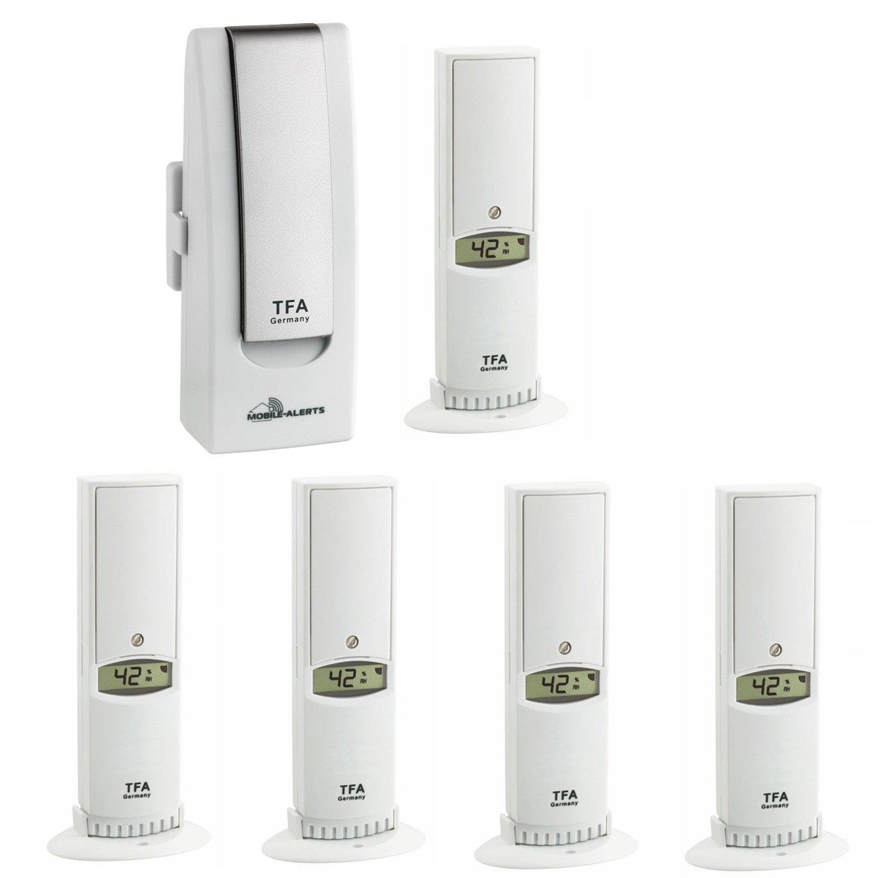 Weatherhub 53 Apotheken Medizin Labor Lager Temperatur Luftfeuchte Überwachung TFA 31.4000.02.53