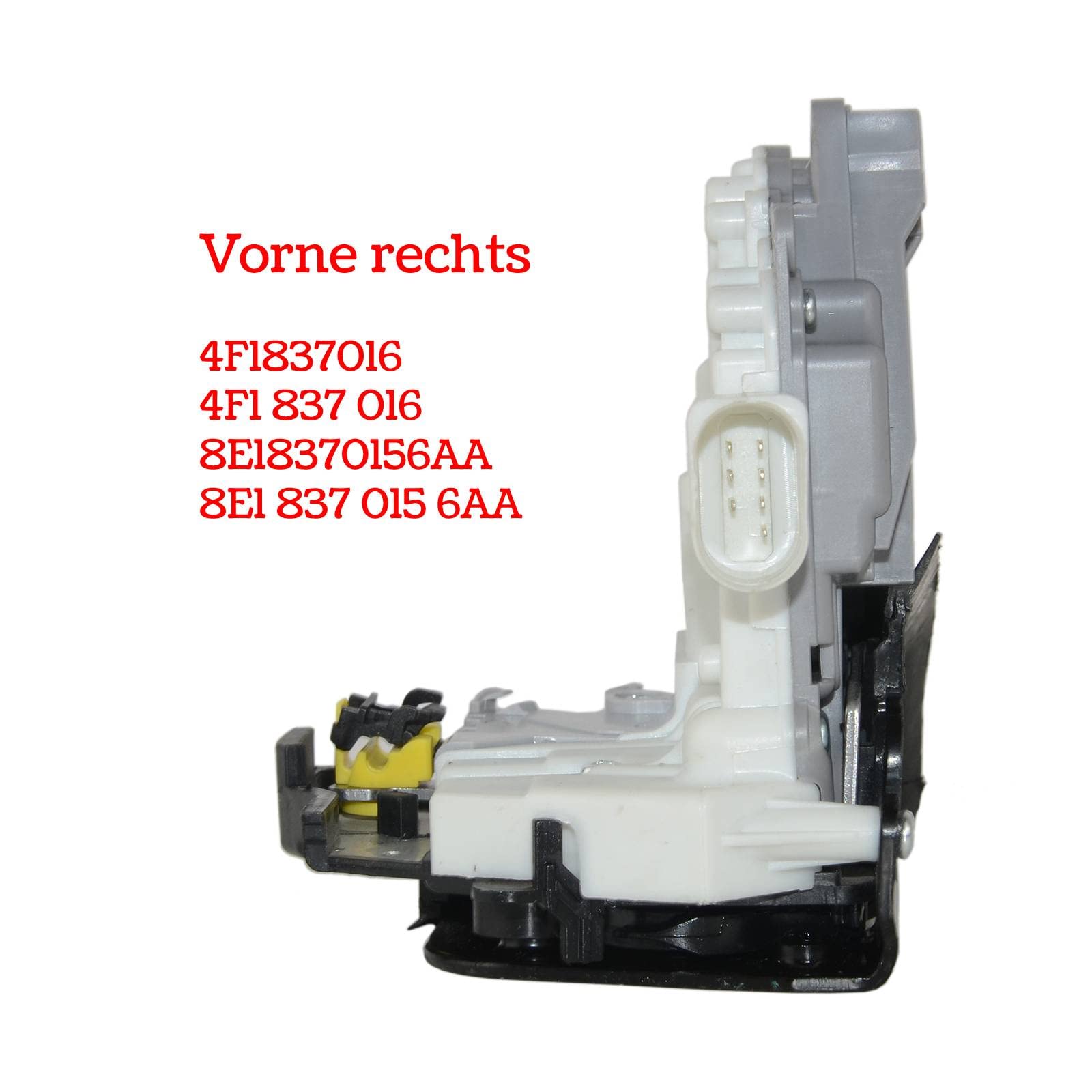 Attuatore per serratura porta anteriore destra 4F1837016