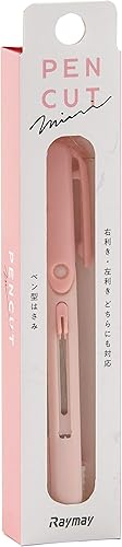 Miniatura 8 de RayMay Tijeras portátiles estilo pluma Pencut, mini verde (SH503 M)