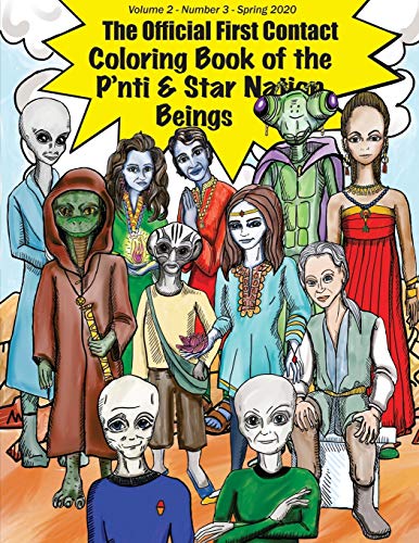 The Official First Contact Coloring Book of the Pâ€™nti & Star Nation Beings