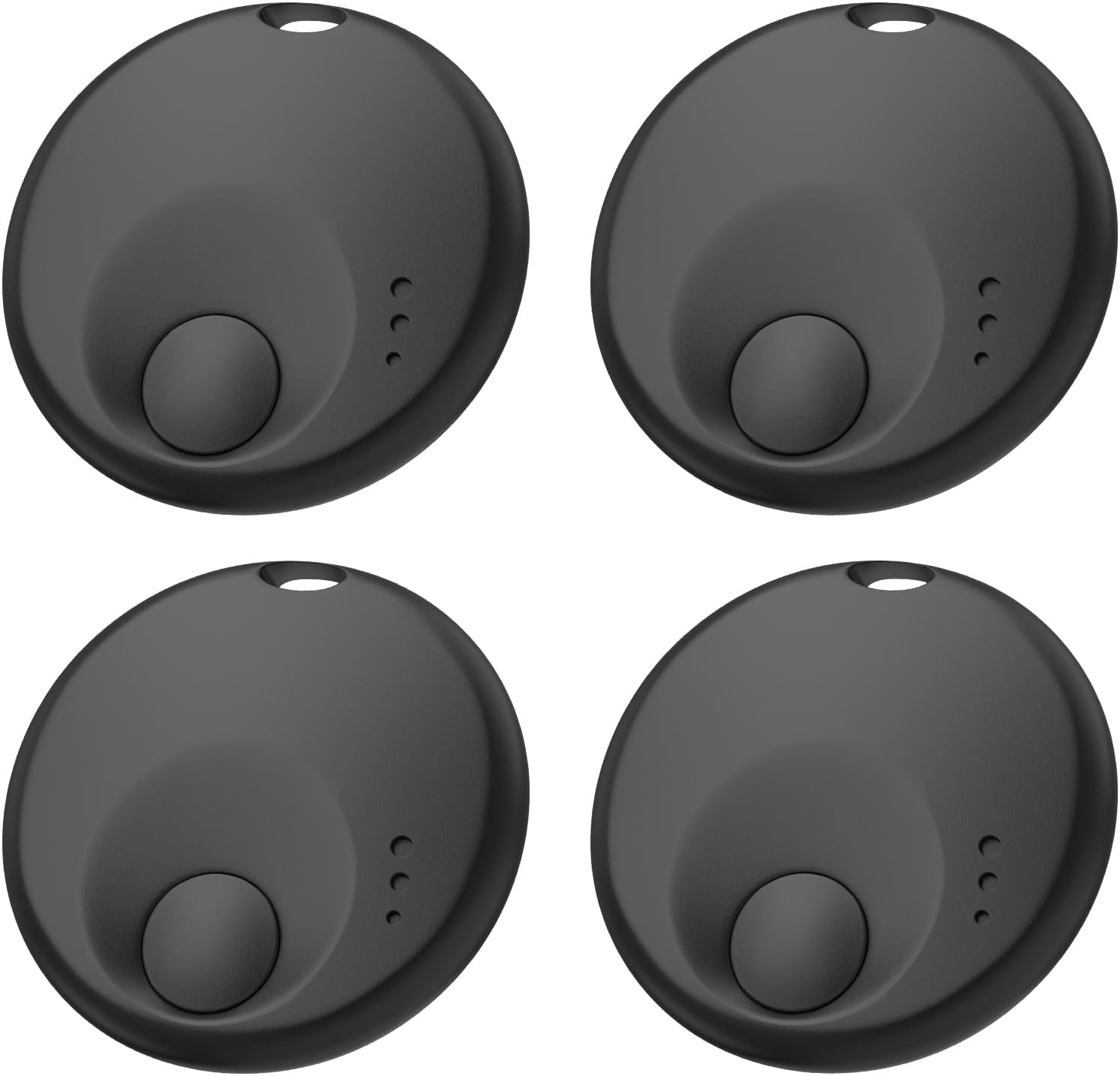 Smart Tracker Tag, GPS Item Finder Compatible with Apple Find My, IP67 Waterproof Track Locator for Keys, Wallets, Luggage, iOS Only (4 Pack)