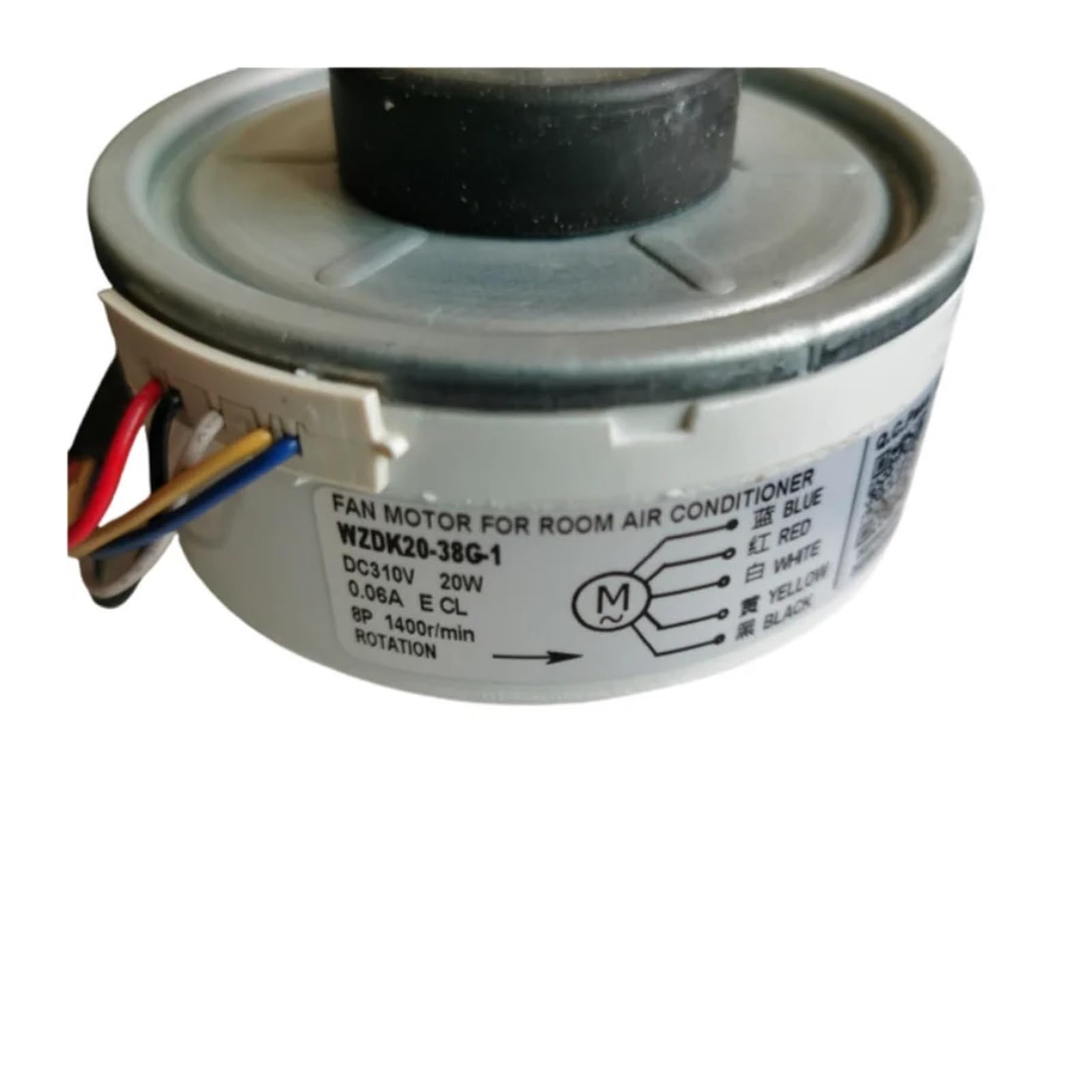 Inverter-Klimaanlagen-Innenmotor, Kompatibel Mit Midea, WZDK20-38G-1 Ersatz-DC-Bürstenloser Motor-Lüftermotor