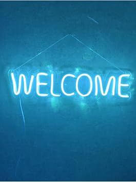 Welcome Neon Led Duvar Dekoru Ayd nlatmas  Neon Led Tabela, welturkuazravernneon