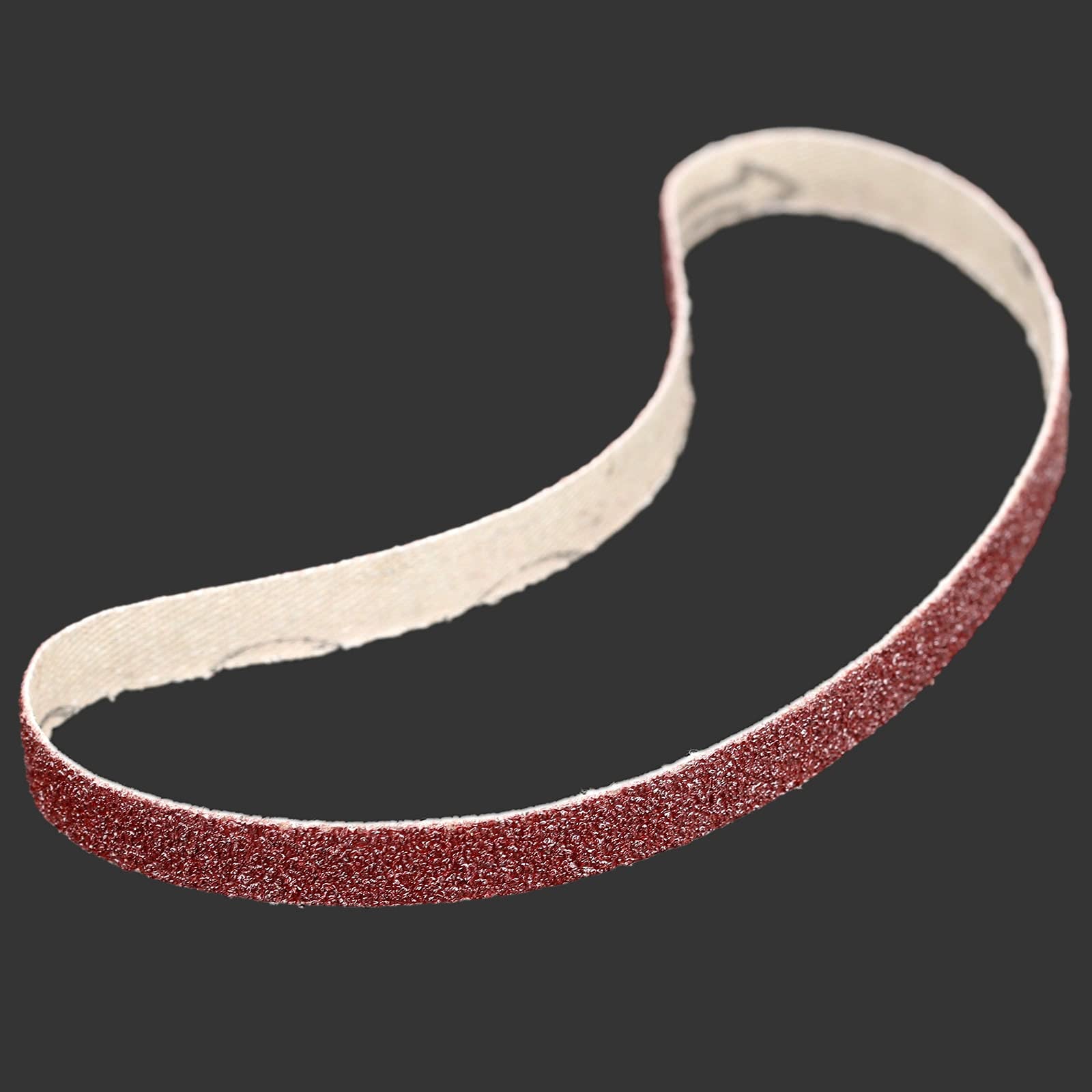 taśmy szlifierskie, Pas ścierny, papier polerujący, 5 szt. 10x330mm Granulacja 60 Tlenek Szlifierka taśmowa do szlifowania i polerowania Narzędzie szlifierskie