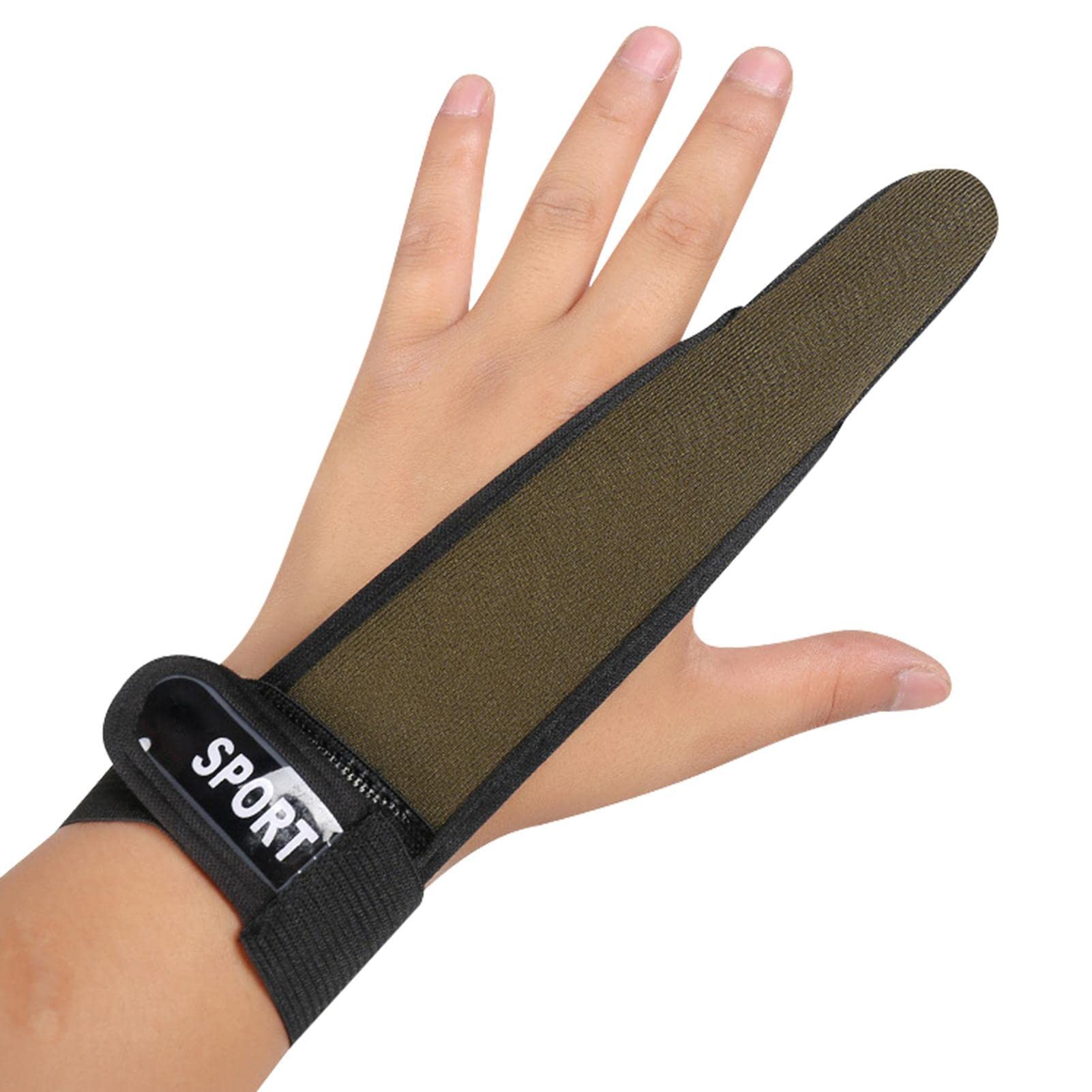 Veeteah Fishing Gloves Single Finger Glove, Anti-Slip Fishing Glove with Elastic Band Finger Stall Protector Glove Casting Gloves Fishing Accessories