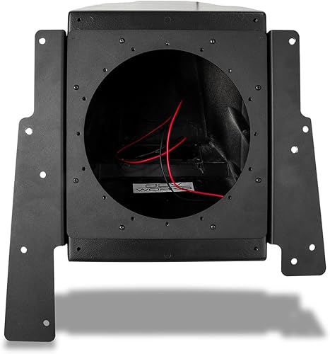 SSV Works SS-BS10U 2015-2025 Polaris® Slingshot detrás del asiento (lado del conductor o pasajero) Caja de subwoofer para subwoofer de 10" -