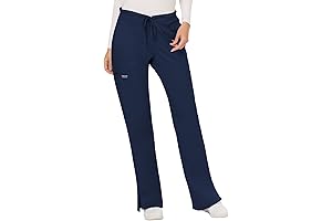 Essential Women's Blue Scrub Pants: Comfort and Style Converged
