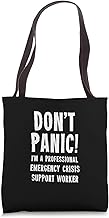 Emergency Crisis Support Worker Tote Bag