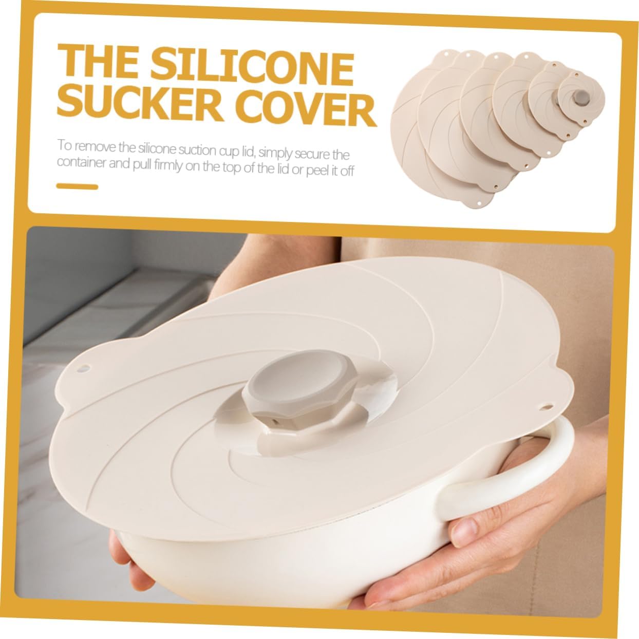 1Set Microwave Splatter Cover Silicone Stretch Lids for Bowls Food Reusable Dish Covers to Heat Resistant Easy to Use for Microwave Oven