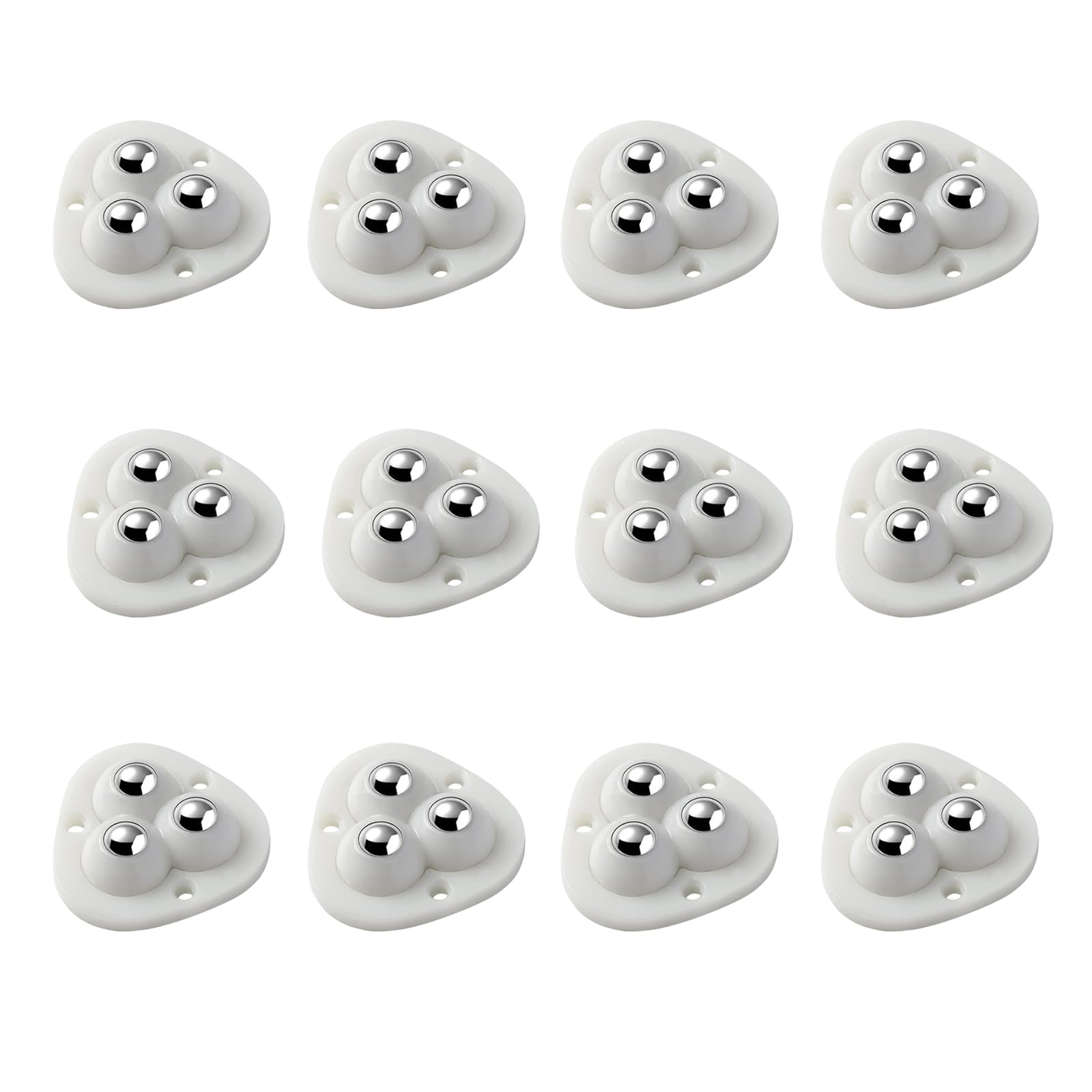 Ruedas giratorias autoadhesivas de acero inoxidable para electrodomésticos de cocina 6