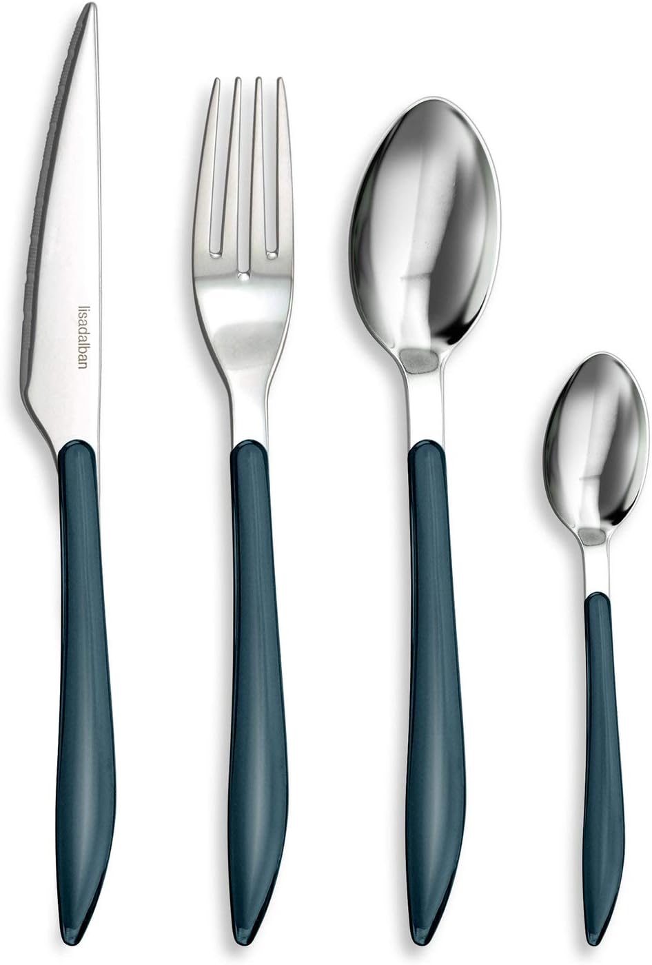 31040002 Drop 16 Pieces Cutlery Set, Colour-Blue