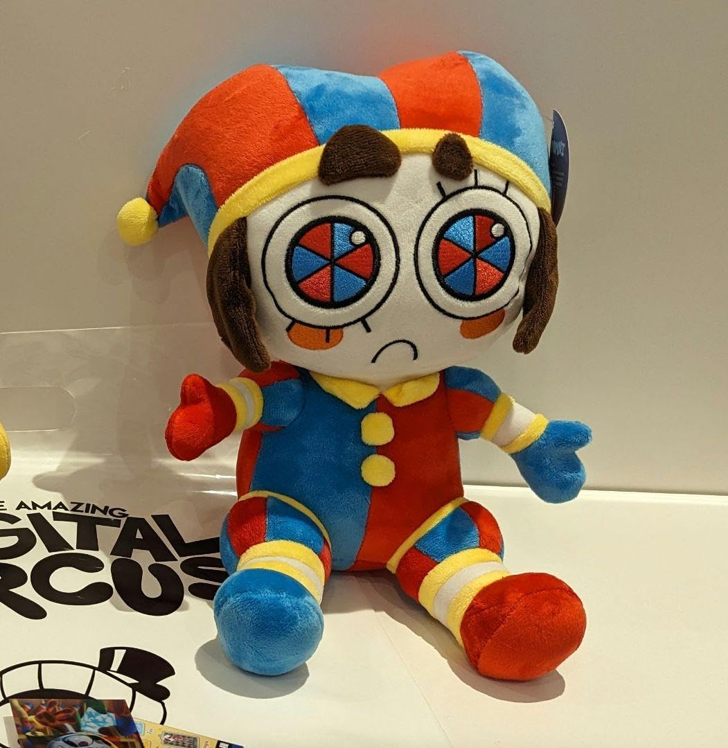 Amazon.co.jp: アメイジングデジタルサーカス ポム二 ぬいぐるみ
