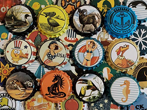100 Homebrew Bottle Caps