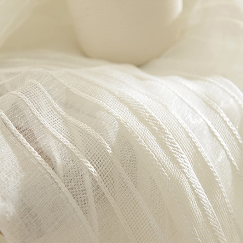 Amazon.com: HooHero White Solid Color Linen Yarn Classic