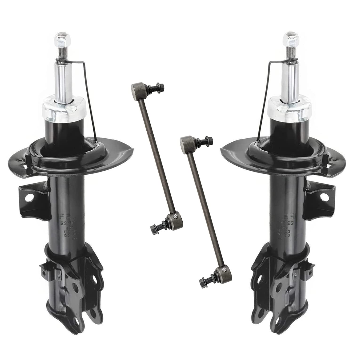 Detroit Axle - Front Bare Struts Sway Bar Links for 14-16 Forte Koup Forte5