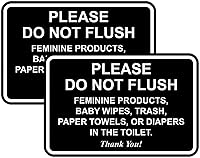 Vista 57 de All Quality Letrero clásico enmarcado con texto en inglés «Please Do Not Flush Thank You» para baño, 4 x 6 pulgadas (negro y blanco) 1 paquete