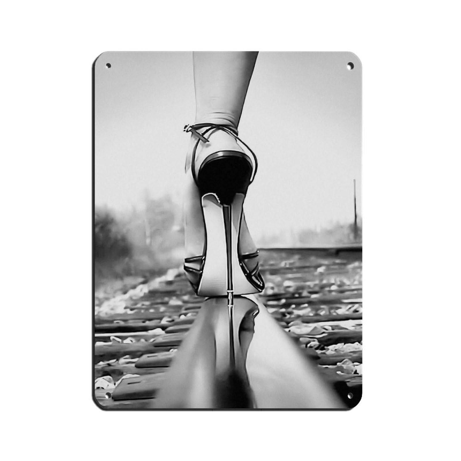 Feminist Poster, Girl Power, Feminine Art Tin Sign Vintage Metal Pub Club Cafe Bar Home Wall Art Decoration Poster Retro 12x16inch(30x40cm)