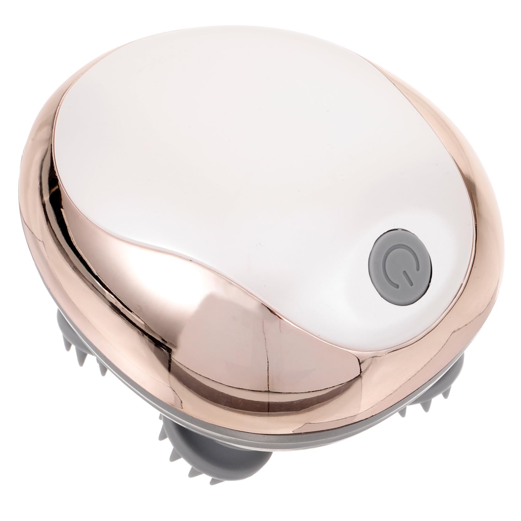 UKCOCO Masajeador De Cabeza y Cuero Cabelludo Eléctrico Recargable Mini Portátil Blanco Multifunción Para Relajación En Casa, Oficina y Viaje