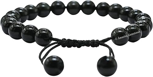 Miniatura 239 de Amazing Gemstone Crystal Bracelet for Women Men's Gifts - Protection Healing Crystal Bracelet - 8mm Gemstone Beaded Adjustable Bracelet Pulseras