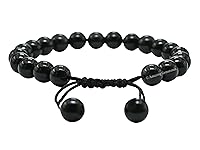 Vista 232 de Amazing Gemstone Yaxaite Bracelet for Women Men's Gifts - Protection Healing Crystal Bracelet - 8mm Gemstone Beaded Adjustable Bracelet Pulseras