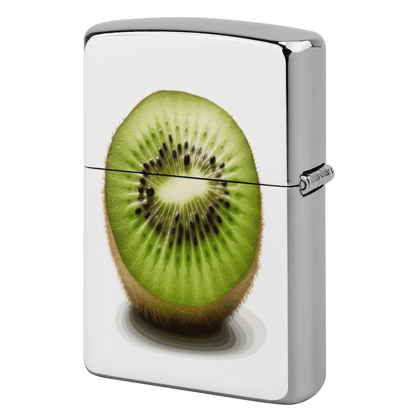 Fekiloot Style Green Kiwi Lighter Case Cover Lighter Holder