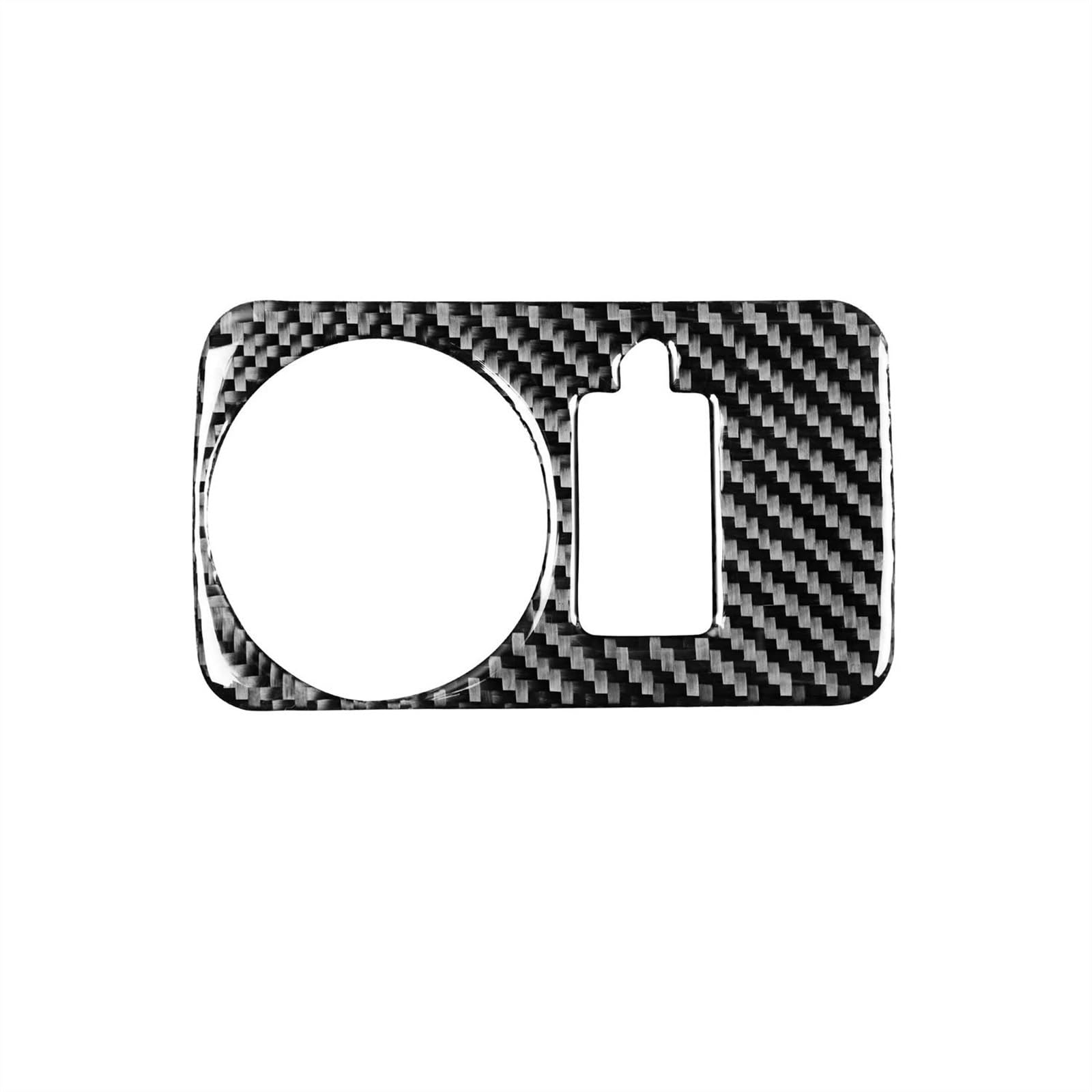 Carbon Fiber Car Interior Sticker Headlight Switch Cover Trim for Ford for Mustang 2005 2006 2007 2008 2009 Anti-dust