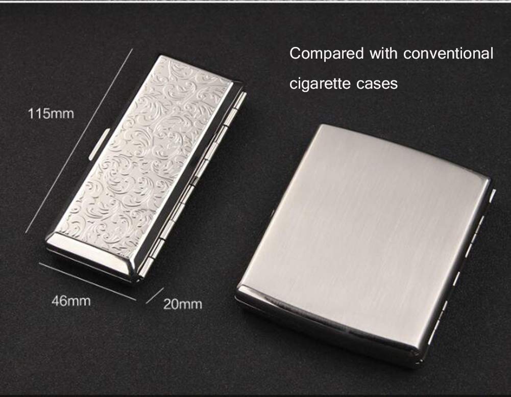 cigarette holder shopee 1Pcs Portable Mini Aluminum Alloy Capsule Case Waterproof Pill Toothpick Holder cigarette case shopee Retro Metal