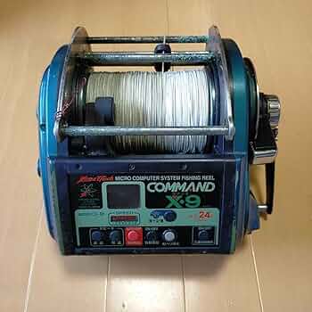 COMMAND X-9 HP 電動リール通電確認 Amazon.co.jp: ミヤマエ電動リール コマンドX9 COMMAND CX9 24V