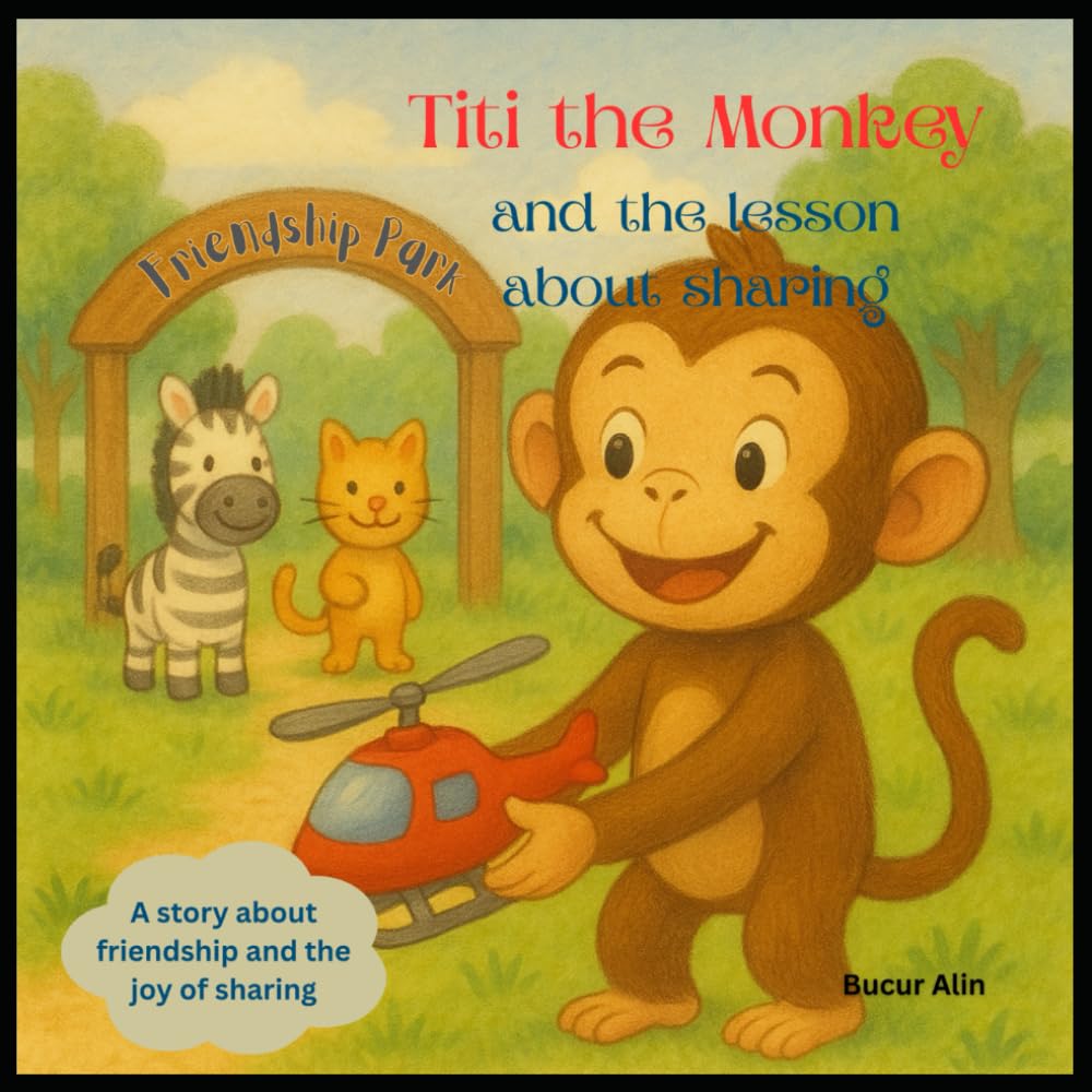 Titi the Monkey and the lesson about sharing: A story about friendship and the joy of sharing (Dodo, Gogo & Titi – Big Lessons for Little Hearts)