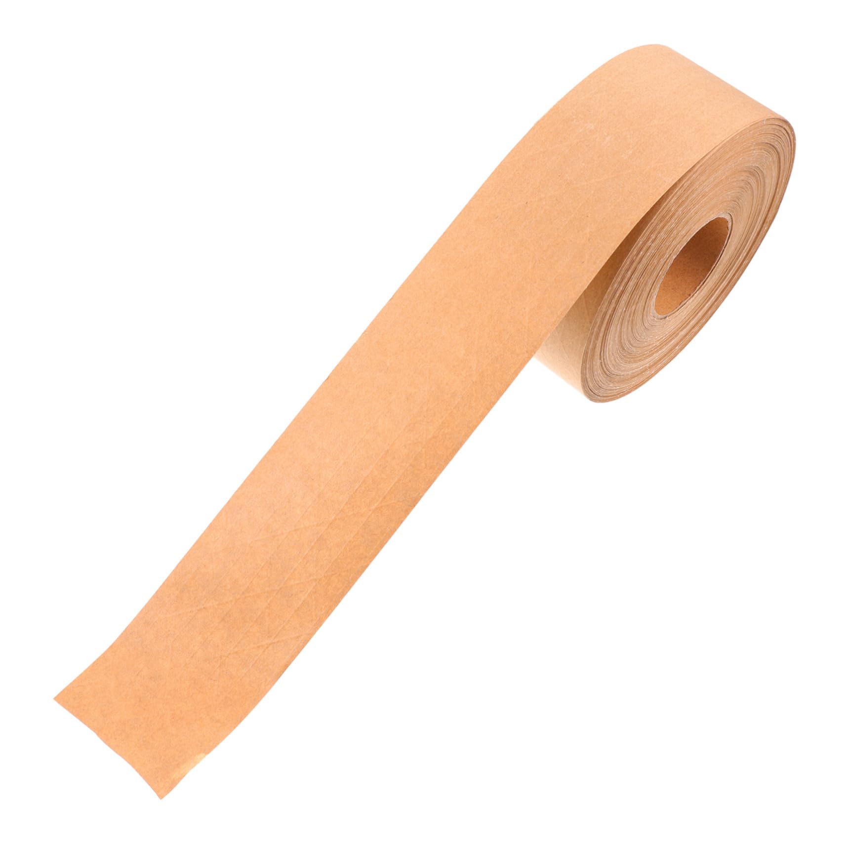Mipcase Ruban Adhésif Papier Kraft Inscriptible Pour Fermeture De Colis Et Scellement (7cm*100m) 100m/rouleau