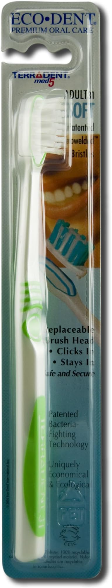 Terradent Toothbrush Soft[Amazon-developed Certification] Compact by Design