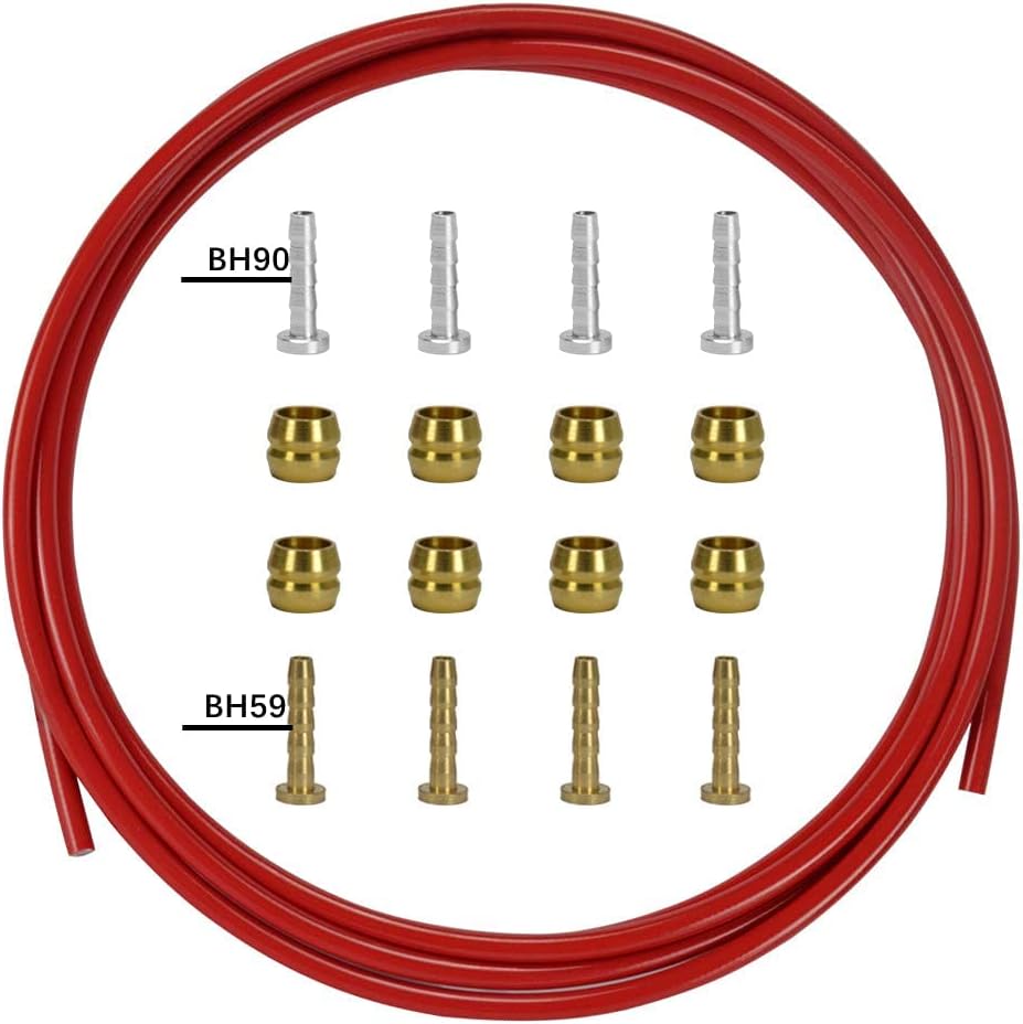 XINMYD Quick‑Install Olive Head,Olive Head Olive Set voor SRAM StealthamaJig Brake Quick‑Connect Quick‑Install Oil Tube
