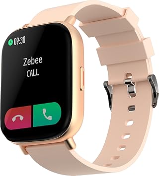 Zebronics ZEB-FIT7220CH Smart Fitness Watch with Call Function via Built-in Speaker & Mic, 2.5D Curved Glass 4.4cm (1.75