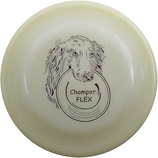 Whamo Chomper Fastback Classic Flex 110g K9 Dog Flying Disc [Colors May Vary]