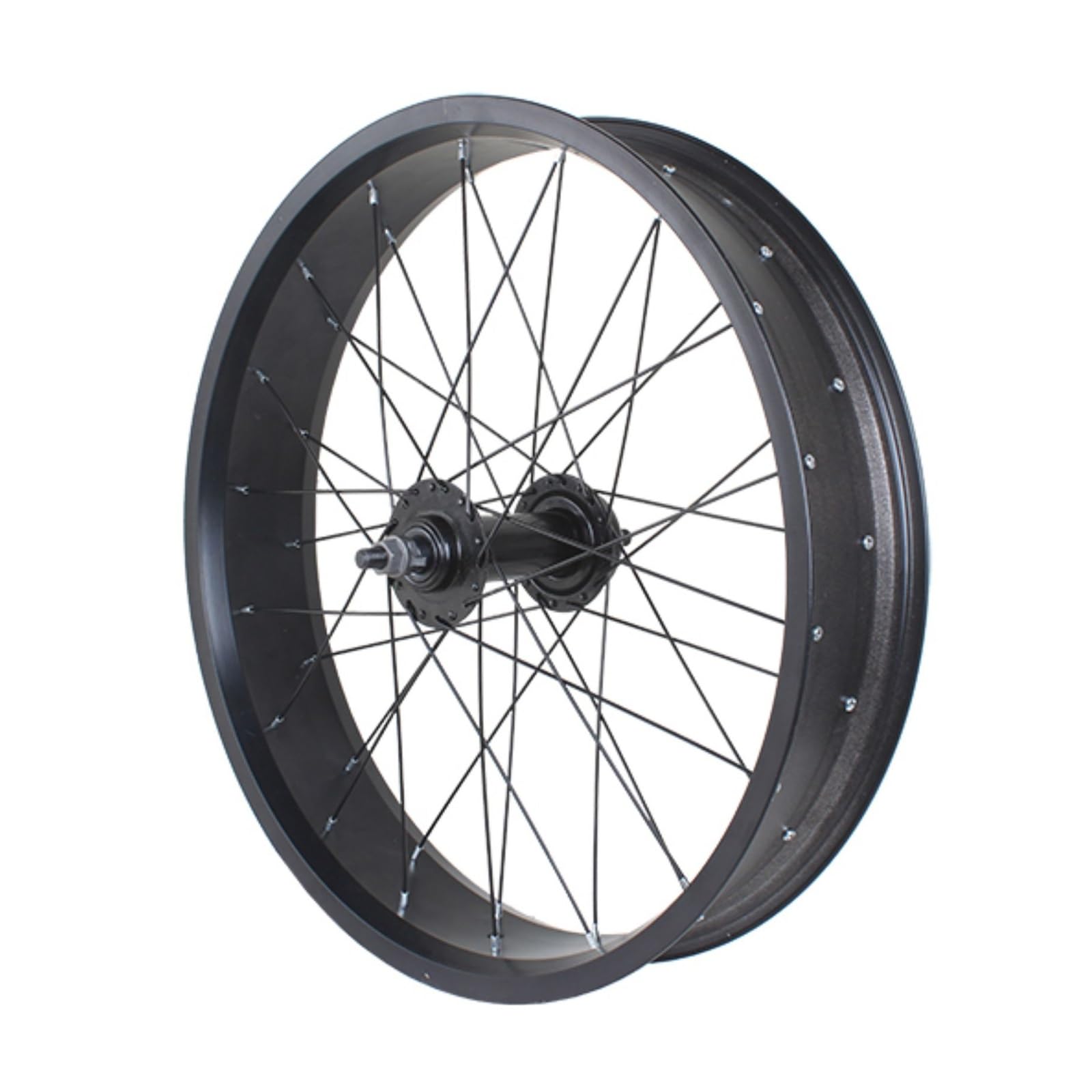 20"/24" Roue Arrière De Vélo De Neige 26×4.0" Jeu De Roues for Fat Bike Jantes en Alliage D'aluminium pour Vélo De Plage Frein À Disque, Bolt on, 7/8/9/10 Vitesses Roue Libre Filetée