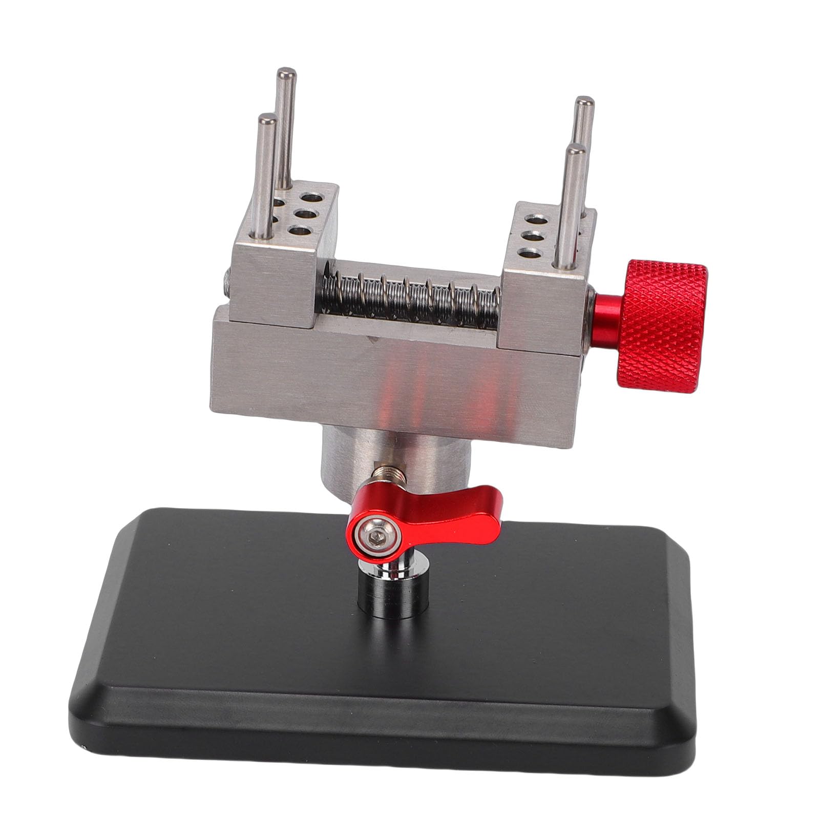 Morsetto da Tavolo Mini Morsetto, Morsa da Banco Piccola con Base, da Banco con Binario Scorrevole Rotante a 360 Gradi, Ideale per Fai da Te, Hobby, Artigianato, Gioielli, Orologi, Elettronica