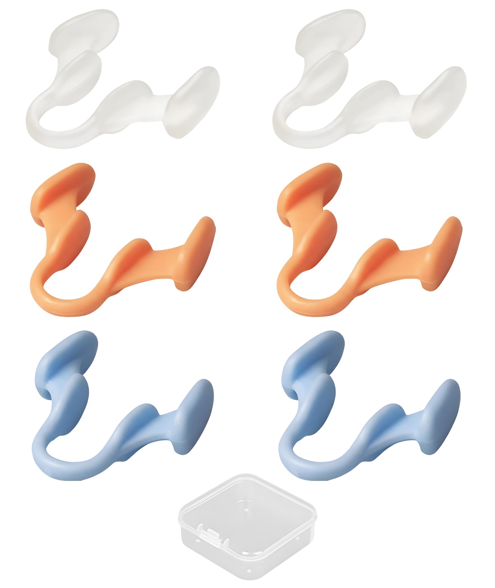 7 Pcs Snore Stopper for Men, Anti Snoring Nose Clip, Nose Clip for Snoring, Comfortable and Reusable Snoring Nose Clip, Snore Stopper Nose Clip for Better Sleep-image-49