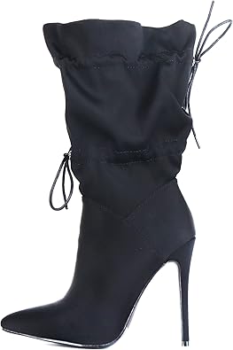 Women's boots with elastic calf Clearance