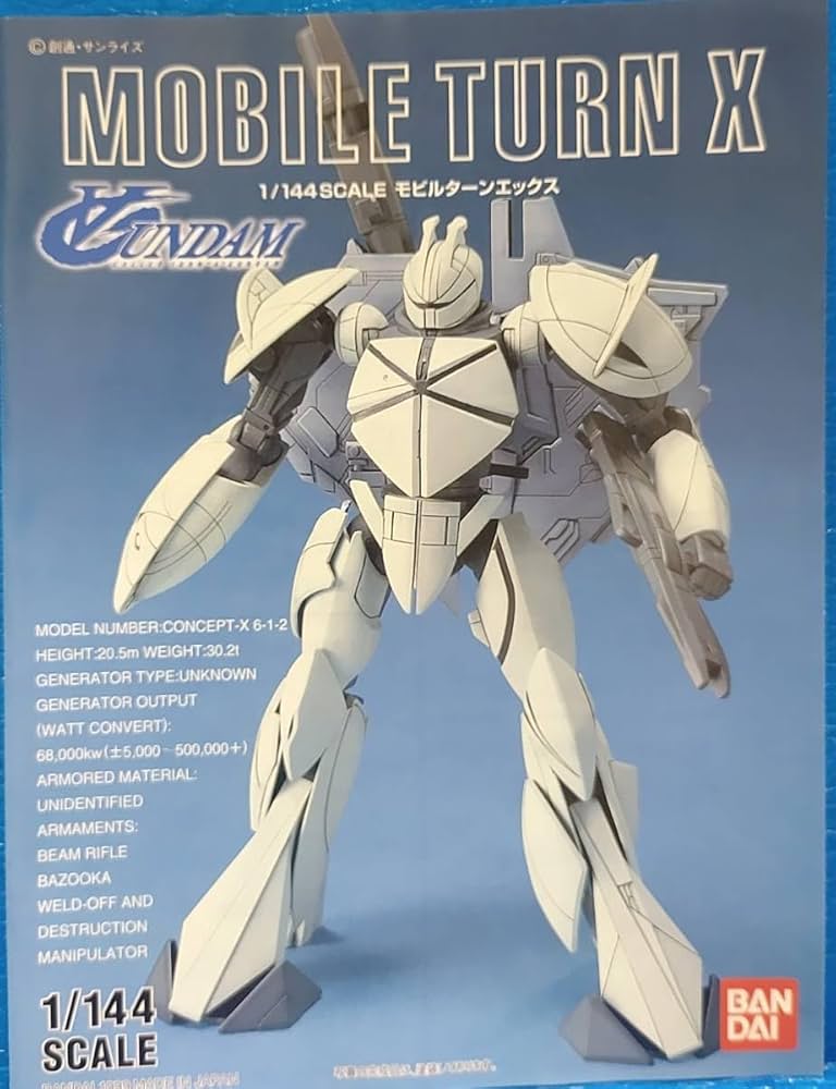 １／１４４　モビルターンエックスとモビルカプルのセット 1／144 モビルターンエックスとモビルカプルのセット