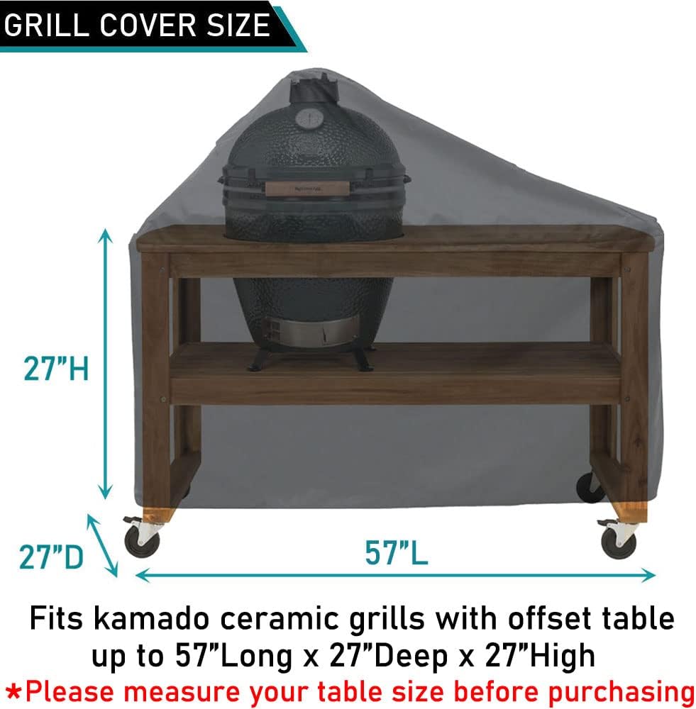 Buy ZJYWSCH Cover for Large Big Green Egg Kamado Joe Classic Akorn