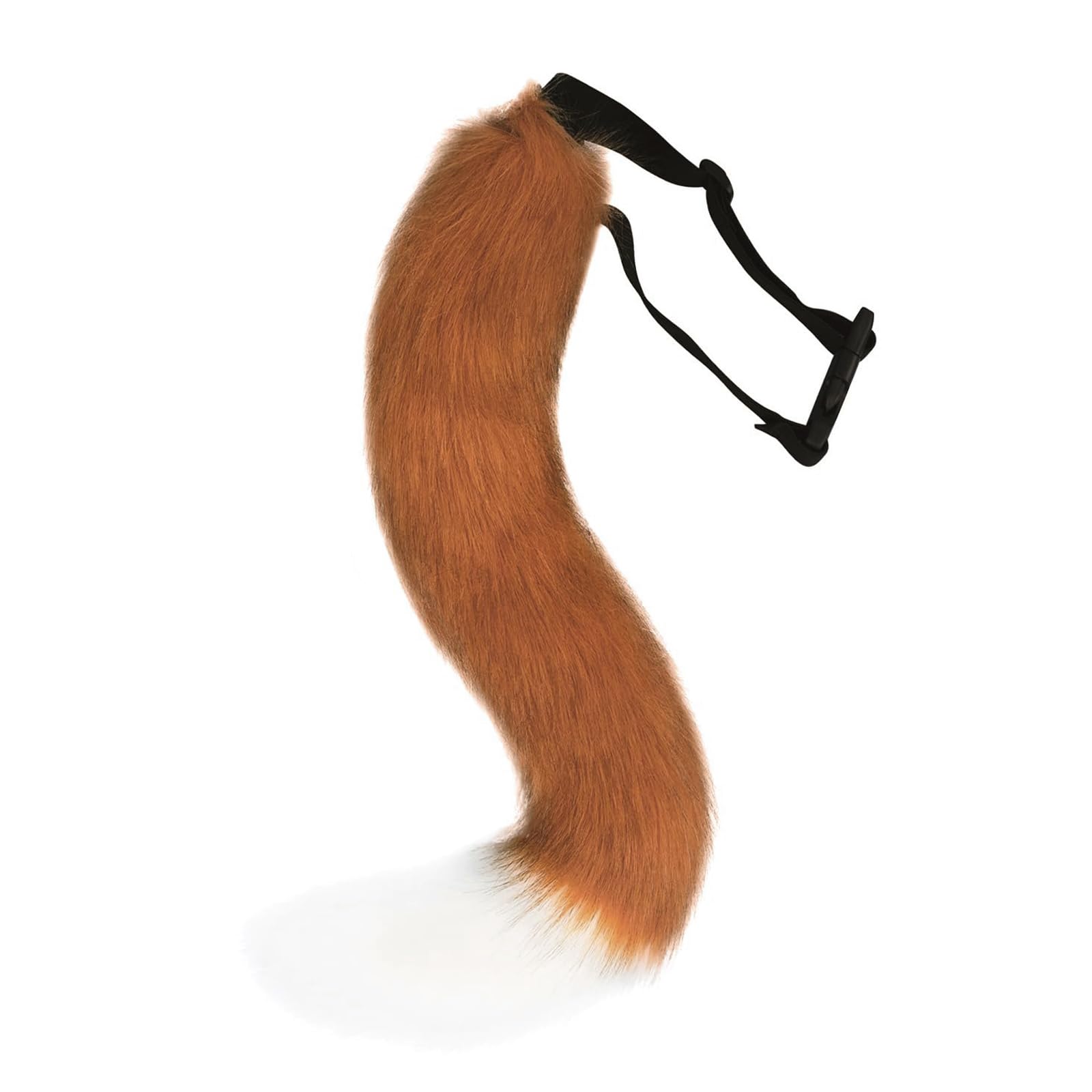 Wamdrmtc Faux Fur Fox Tail, Fluffy Furry Tail for Animal Costume
