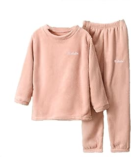 Niños Niños Niños 6 Años Conjunto de Color Sólido, ropa de hogar para niños y niñas, ropa de hogar suave y esponjosa con pantalones de chándal Ropa De Dormir Y (9-10 Years), rosa, 9-10 Años