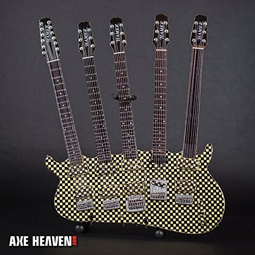 Amazon.co.jp: AXE HEAVEN RICK NIELSEN Five-Neck Checkered Mini
