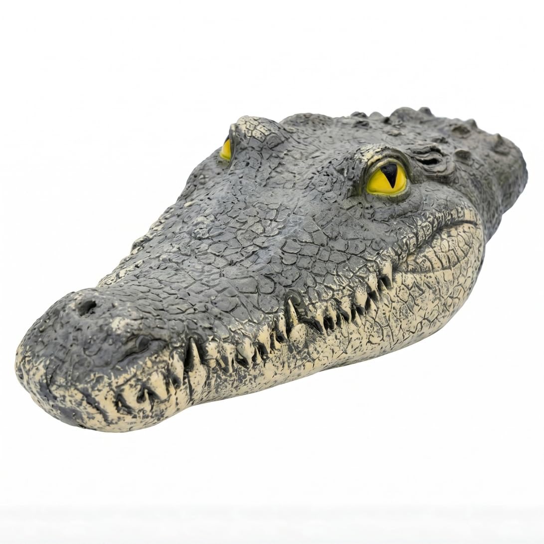 Tête d'alligator flottante leurre tête de crocodile pour étang