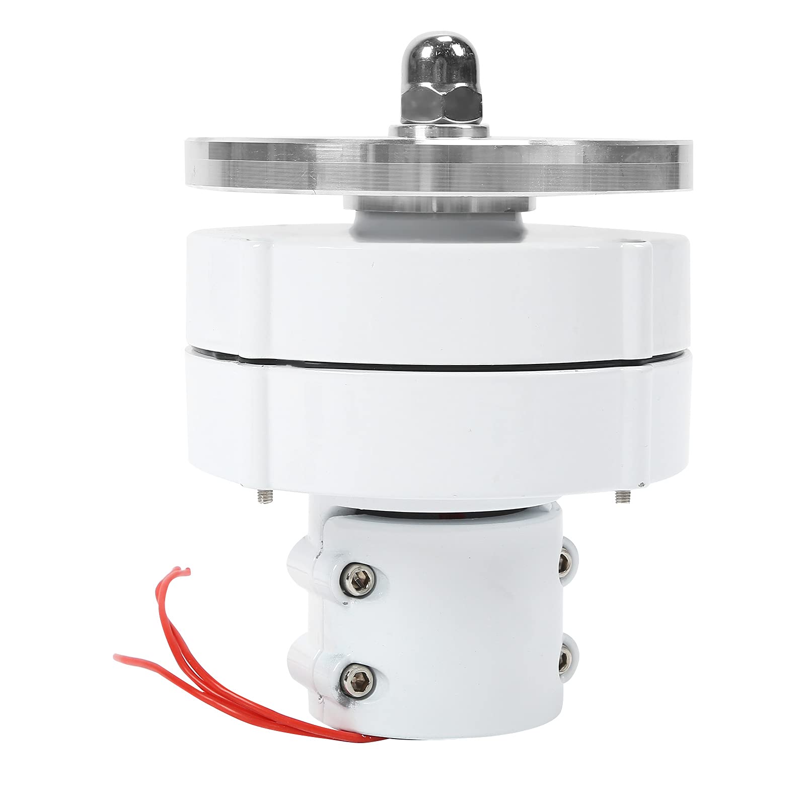 DT-HL Generador de Turbina Eólica con Forma de Calabaza Blanca de 600 W, 4 Palas, Generador de Energía Eólica de Alta Eficiencia para Uso Doméstico y Exterior (12V)